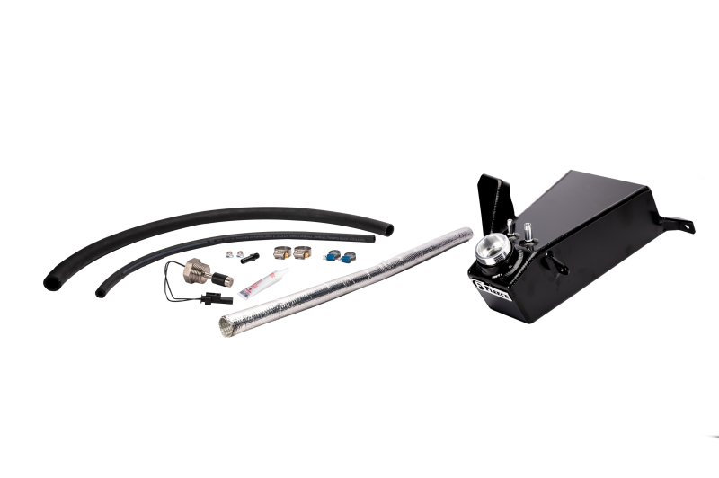 Ram 3500 Coolant Tank - Fleece Performance - Aluminum Replacement - Gloss Black - `19-`24 Ram 3500 Coolant Tank - Fleece Performance - Aluminum Replacement - Gloss Black - `19-`24
